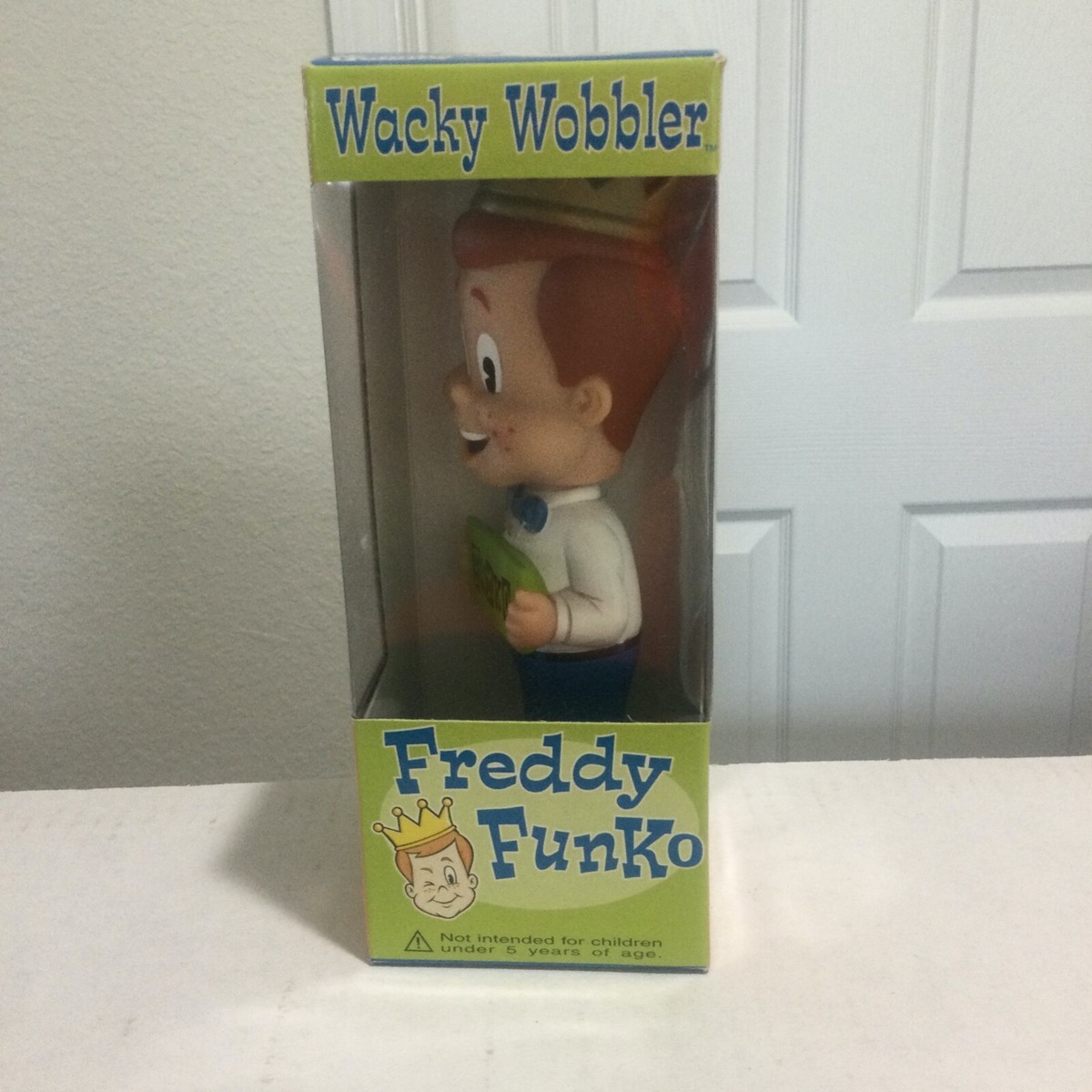 Funko Wacky Wobbler Freddy Funko New In Box Vintage