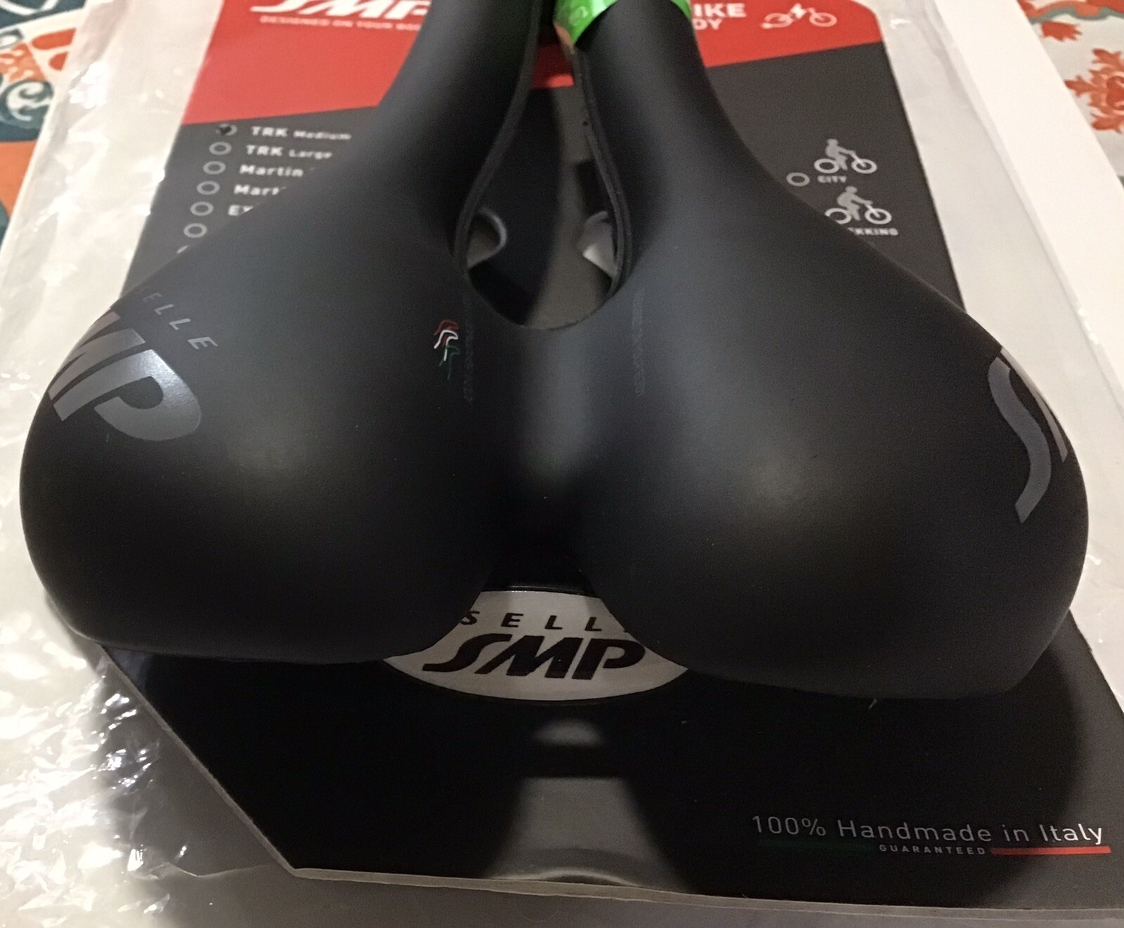 Selle SMP TRK Men's Bicycle Saddle Split Cutout EBike Ready Medium Black New 8032568527806 eBay