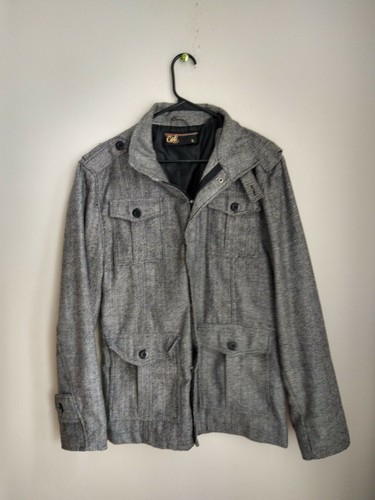 Multipocket Jacket Coat Size 