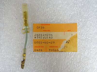 Kawasaki NOS NEW 26011-094 Lead Wire G4 KE KM KV G4TR KE100 KM100