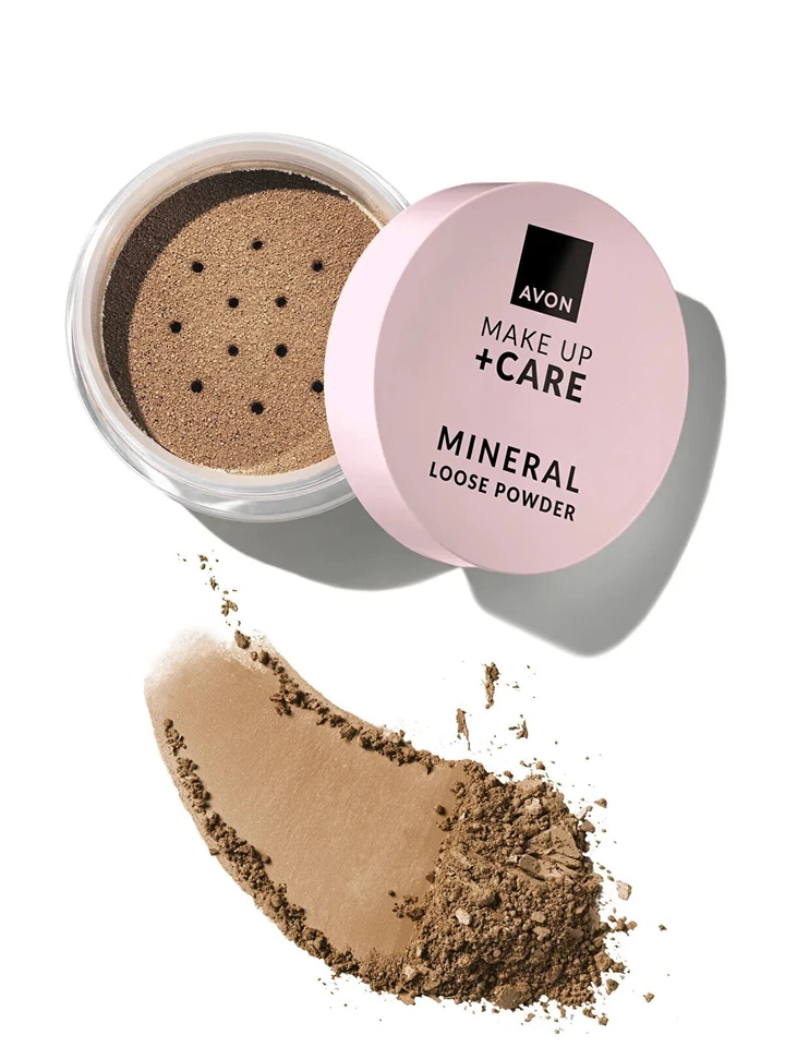 Avon Makeup + Care Mineral Loose Powder Foundation | Available in Various Shades - Image 4 of 4