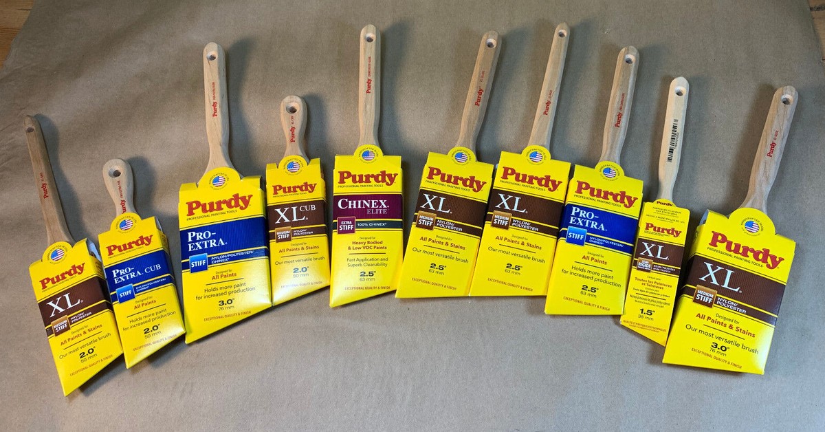 NEW Purdy XL Pro-Extra Dale Glide Cub USA Paint Brushes -Variety Sizes &  Types