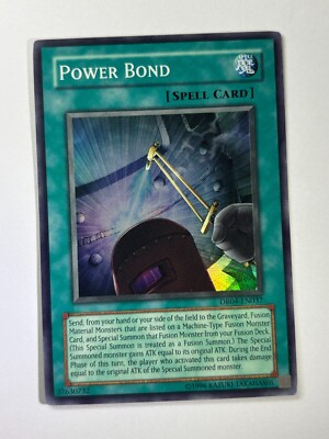 Machtbindung DR04-DE037 Super Rare UNL Auflage YuGiOh Karte LP