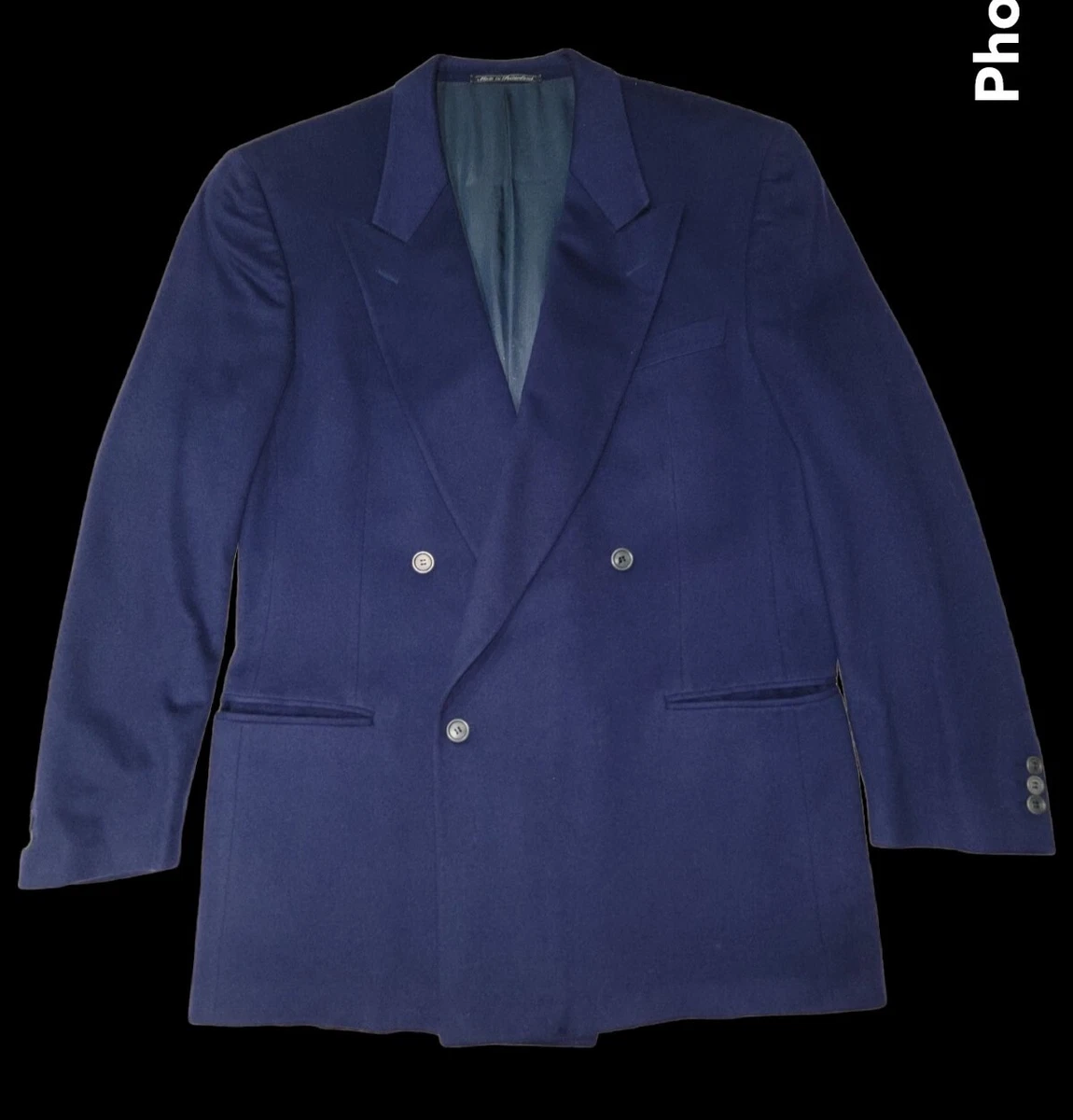 Zegna blue blazer cheap