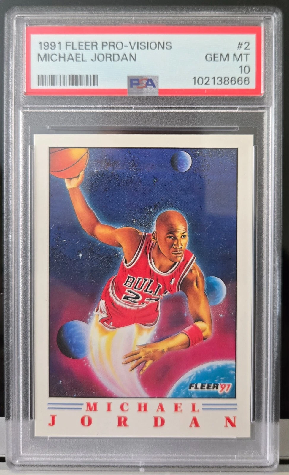 Michael Jordan trading card