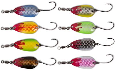 Quantum Magic Trout Bloody Loony Spoon 2,5cm 2g, Forellenblinker zum Spinnangeln