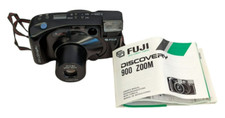 Fuji Discovery 900 Zoom plus Date Point  Shoot 35mm Film Camera.