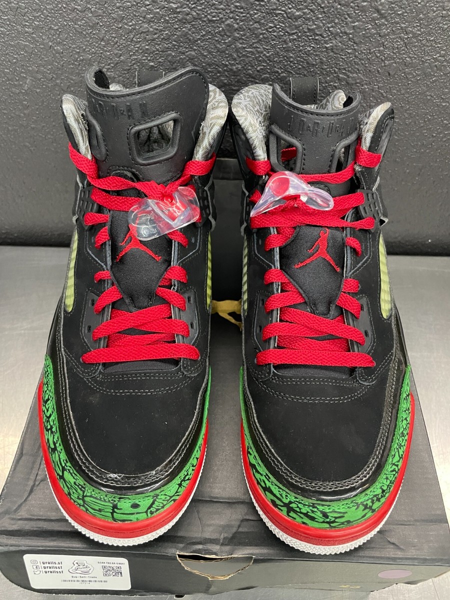 スニーカー NIKE AIR JORDAN  SPIZIKE 315371 026 Air Jordan Spizike OG Black Varsity Red Sneaker 315371 026 Size 10