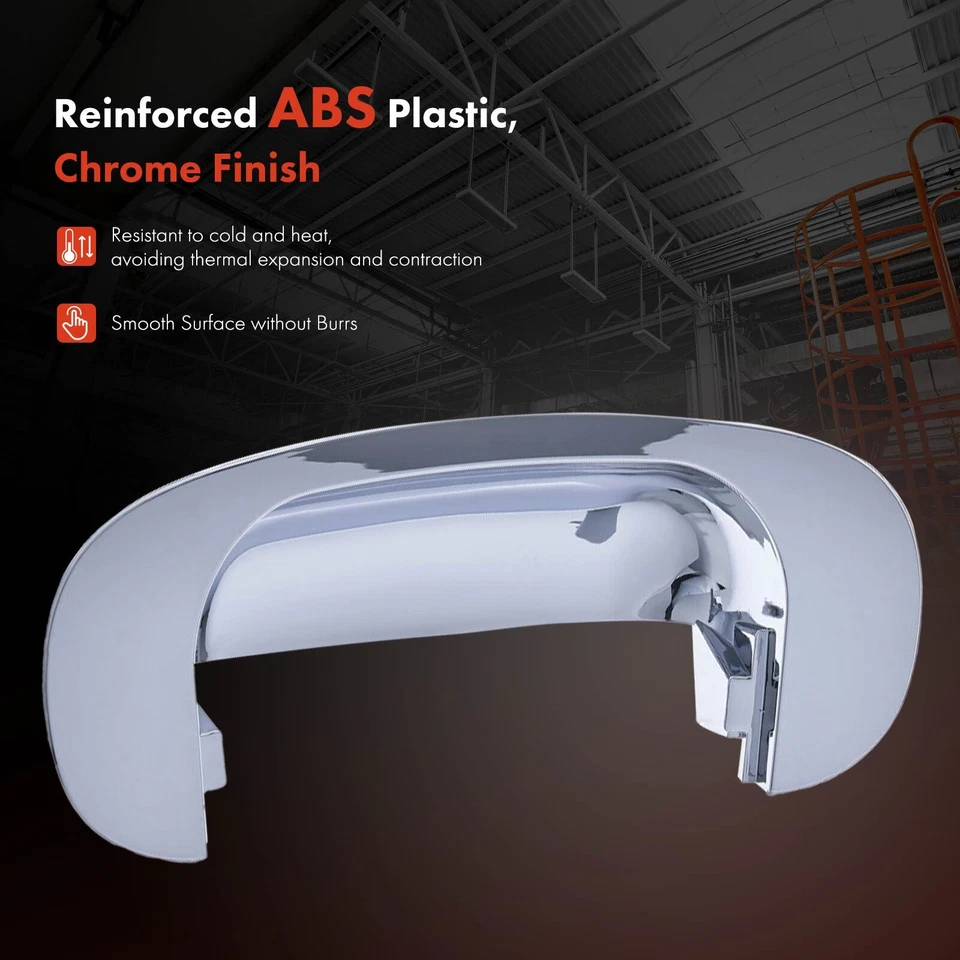 Bisel de manija de puerta trasera cromado para Dodge Ram 1500 02-08 Ram 2500 3500 2002-2009 Foto 3 de 4