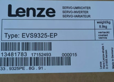 EVS9325-EP IPCS New Sealed Original Lenze Servo Inverter EVS9325-EP