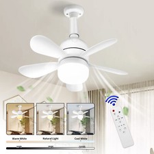 14.4 Ceiling Fan with Energy Efficiency, 5 Blades Remote Control