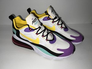 air max 270 react white dynamic yellow