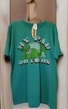 NWT The Muppets Kermit The Frog Green T-Shirt "My Pad or Yours" Sz Made in USA