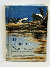 The Dangerous Year By Era Zistel 1967 HC Illustrated By John Schoenberr