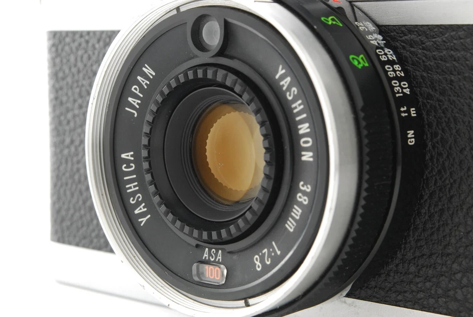 [CASI COMO NUEVA] YASHICA 35 ME Yashinon 38 mm f2,8 35 mm cámara fotográfica compacta de JAPÓN Foto 3 de 4