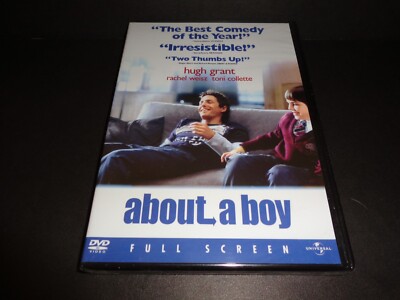 ABOUT A BOY-Irresponsible womanizer Hugh Grant mentors a troubled boy--DVD
