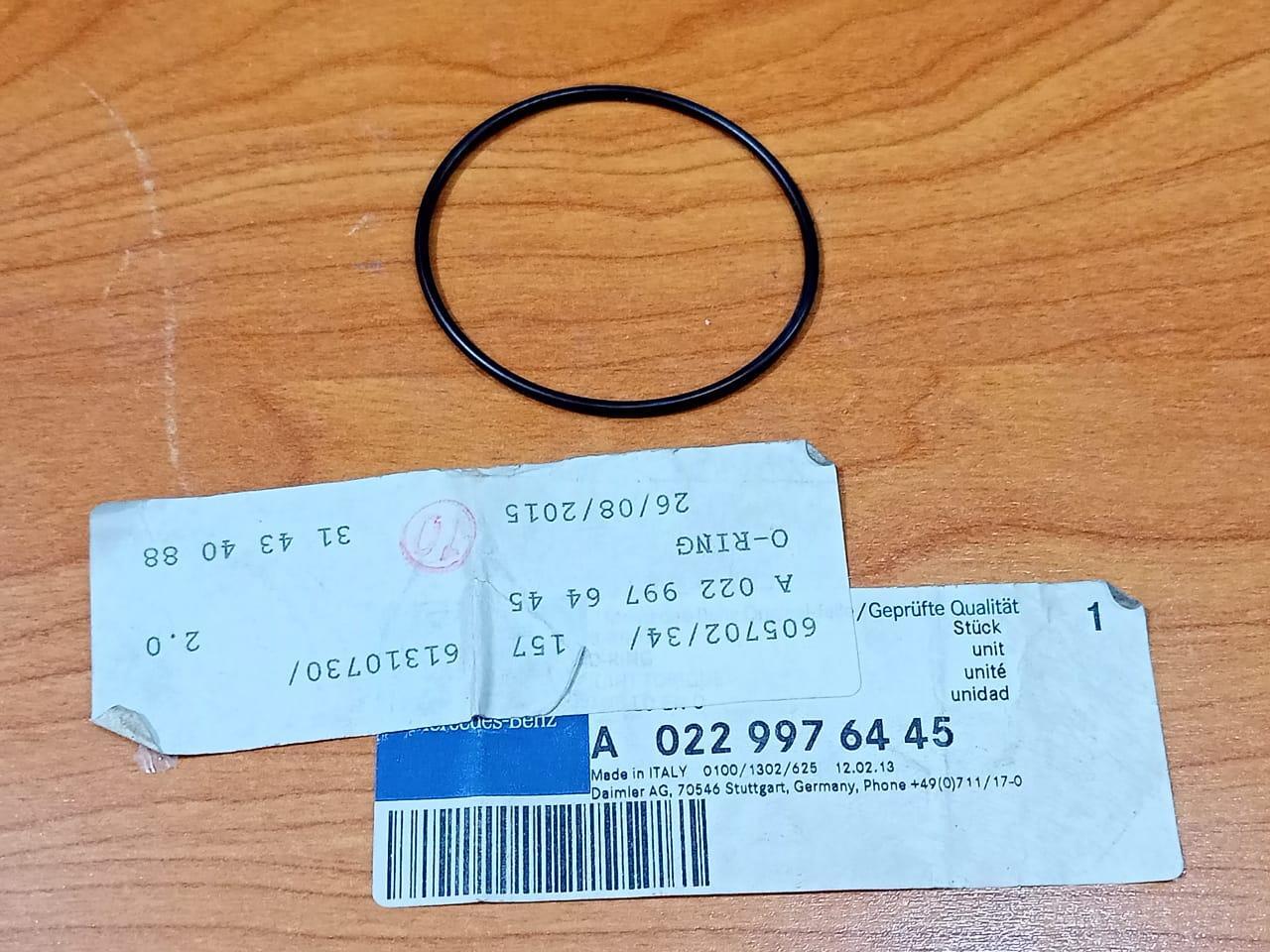 MERCEDES-BENZ ML W166 THERMOSTAT O-RING A0229976445 ORIGINAL for 