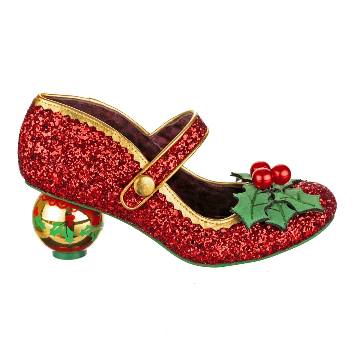 Irregular Choice Womens Belle of the Bauble High Heel Red
