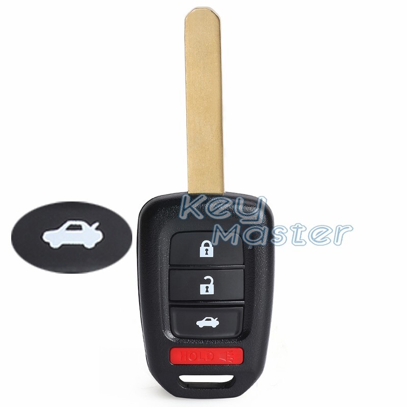 2x for Honda Accord Civic Lx 2016-2021 OEM Parts Remote Key Fob MLBHLIK6-1TA