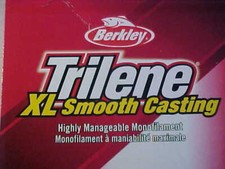 NEW BULK SPOOLS BERKLEY TRILENE 20 LB 3000 YDS LINE FISHING CLEAR XL
