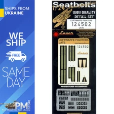 HGW 124502 1/24 Seatbelts for Luftwaffe Fighter Late/Standard Accessories kit