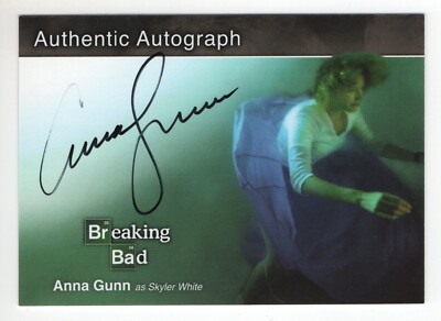 Breaking Bad seasons 1-5 autograph card A21 Anna Gunn - Skyler White