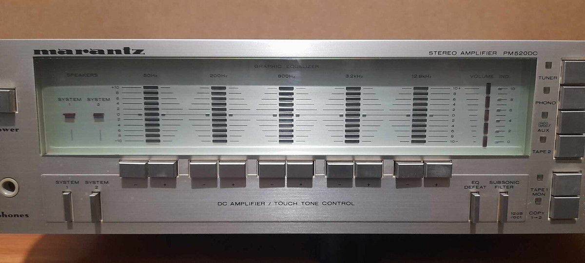 Amplificateur Intégré Marantz PM520DC - Révisé Pro, Très Bon état