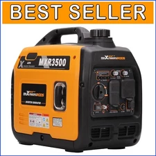 Super Quiet 3500W Gas-Powered Inverter Generator - Ideal for Camping & RV