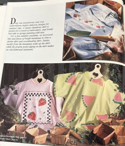 Vtg Rare Leisure Arts Creative Touches: How to Add Flair to Ready-to-wear (1992) - Picture 22 of 24