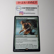 SONG OF THE DRYADS THE LIST Magic MTG NM (Box2) Pack Fresh