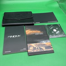 2015 Acura RDX Owners Manual With Case and cd