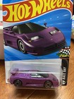 Hot Wheels 2025 Case L '94 Bugatti EB110 SS HW Race Day Purple - Int. Card #221