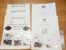 Tram D201a restoration recap repair upgrade rebuild kit filter capacitor