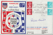 SUNDERLAND HAND SIGNED COVER
