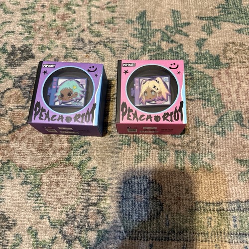Pop Mart Lil Peach Riot Loading Series Pin Set Of 2 | eBay