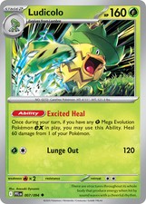Ludicolo 7/94 Uncommon | Phantasmal Flames | Pokemon Card