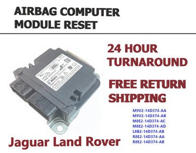 Jaguar Land Rover SRS Module Reset Service Clear Crash Data B1193