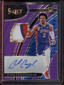 その他 cade cunningham RC patch auto 2021 Panini Flawless Vertical Cade Cunningham ROOKIE PATCH AUTO