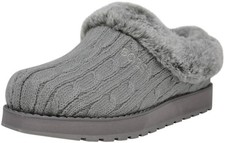 Sz 6 Skechers BOBS Women's Keepsakes Delight Slipper, Grey, 6 M US