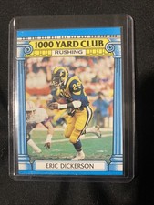 Eric Dickerson 1987 Topps 1000 Yard Club 