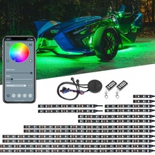 LEDGlow 20pc Bluetooth Motorcycle LED Undergl...