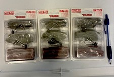 Lot Of 3 Yum Ned Rig 17 Piece Packs(51 Total Pieces), Great Value