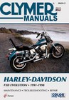 Harley Davidson Fxd Dyna Evolution 1991 98 Repair Service Shop Manual Clymer