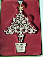Christmas Ornament Hanging Decoration Engraved Parents To Be