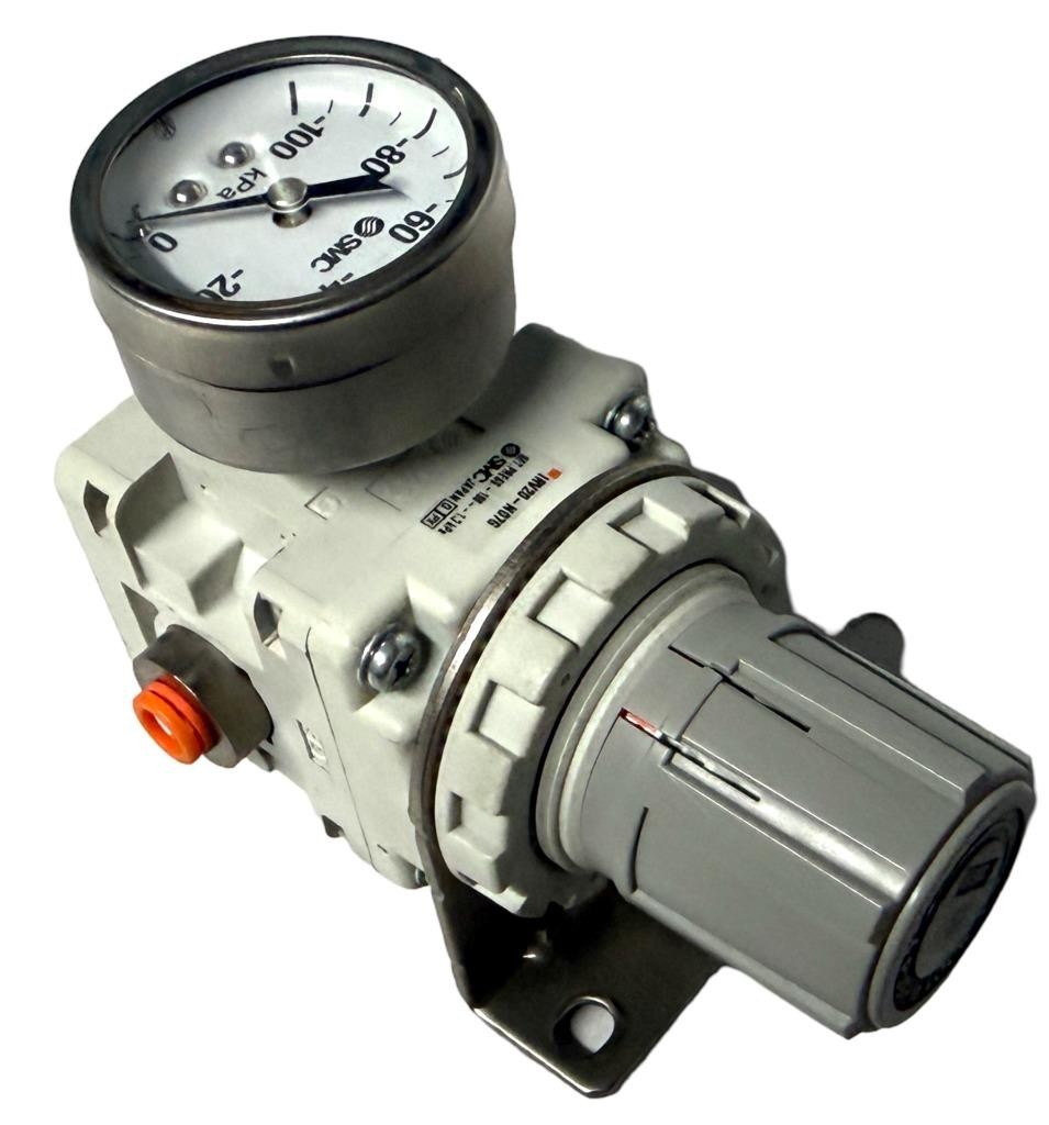 SMC IRV20-N07G Vacuum Regulator 1/4" 240 L/min -100 to -1.3 kPa