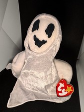 Ty Beanie Babies Sheets Ghost Plush 1999 Toy for Ages 3-8 Years, 3-4, 4-7, 8-11