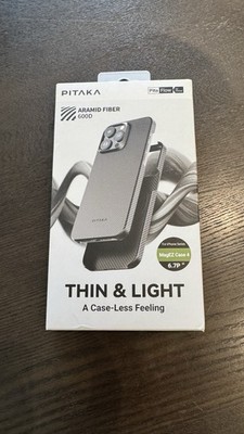 Pitaka Aramid Faser 600D Case/Schutzhülle für iPhone 15 Pro Max