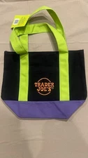 Trader Joes Mini Halloween Canvas  Tote Bag