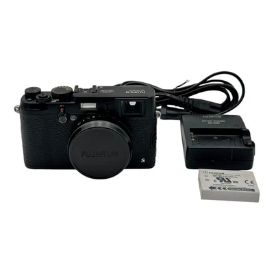 Fujifilm X100S Schwarz 16.3MP Digitalkamera Premium Kompaktkamera – Zustand Gut - Bild 1 von 4