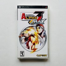 Street Fighter Alpha 3 Max (2006) Sony PSP CIB Cleaned & Tested
